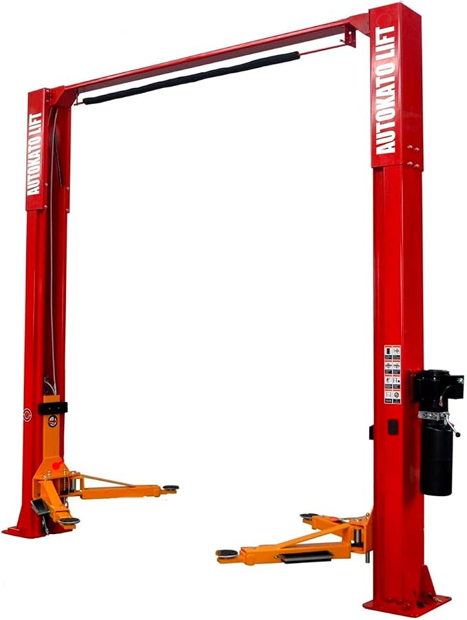 11000lbs 2 Post Lift Clearfloor Car Lift Auto Truck Hoist Lift Home Garage Shop by Katool