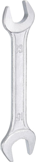 HARFINGTON Double Open End Wrench 13mm x 15mm Metric 15 Degree Offset Angle by HARFINGTON