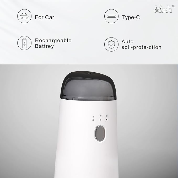 Waterless Diffuser for Essential Oil, Rechargeable Mini Aromatherapy Diffuser - Image 2