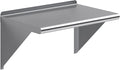 AmGood 24" Long X 16" Deep Stainless Steel Wall Shelf | NSF Certified | by AmGood