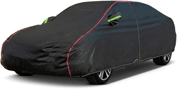 AUQDD 6-Layers PEVA New Material Sedan SUV Full Padded Car Cover Waterproof All by AUQDDAutoPartsWholesale