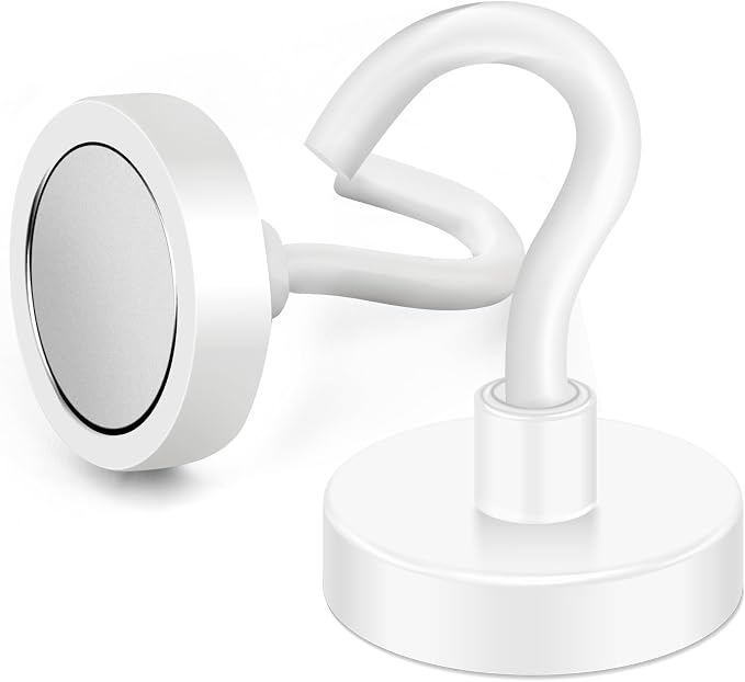 MIKEDE Magnetic Hooks, 40LB+ Heavy Duty Magnet Hooks - Image 5