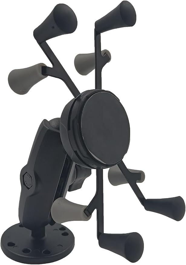 Strg Phone Mount with Drill-Down Round Base with Medium B Size 1" Ball Double - Image 7