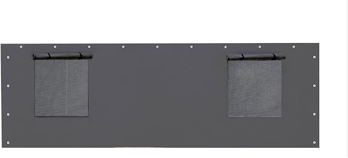 Sidewall Panel with Mesh Windows and Elastic Ball Bungees, - Image 7