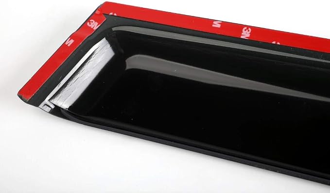 94329 Sunproof Waterproof Side Window Wind Deflector, Window Visor fit - Image 5