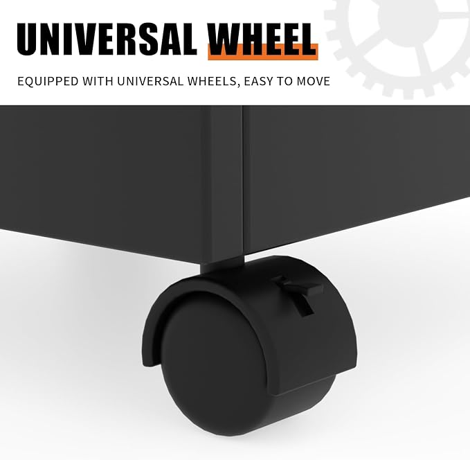 WISDOMFUR Rotating Slatwall Display Rack – 16"x16"x60" Black Spinning Tower - Image 5