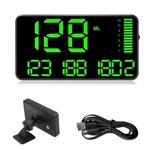 Digital GPS Speedometer Heads Up Display by Unknown