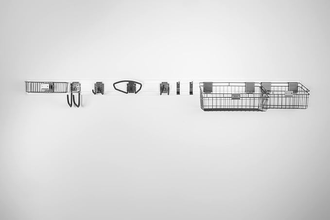 Handi Tool Rail with Deluxe Hook & Basket Kit by Unknown