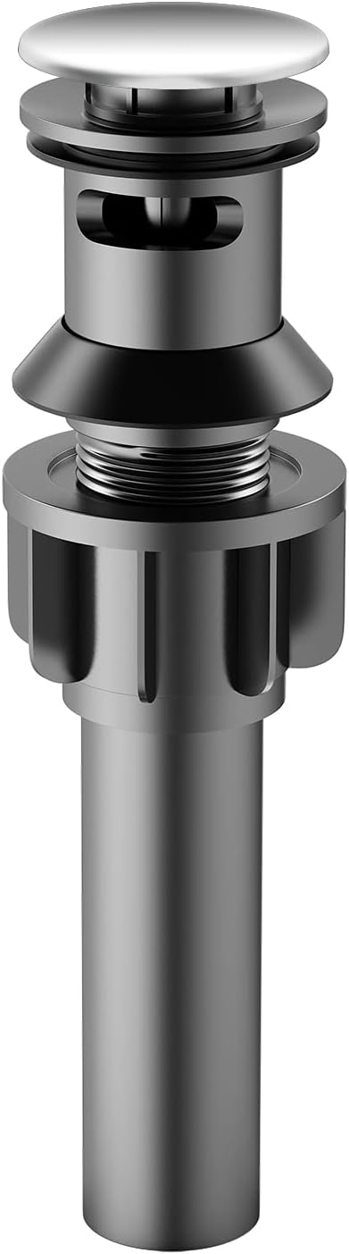 Bathroom Sink Drain with Overflow, PureHome Bathroom Sink Stopper, Pop Up - Image 8