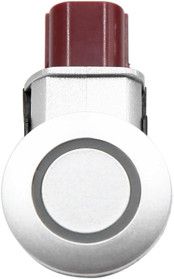 X AUTOHAUX 39680-SHJ-A61-B0 Car Bumper Reverse Silver Tone Parking Assist Sensor - Image 2