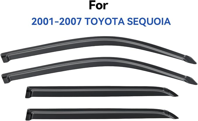 Window Visors Rain Guards Shield - Image 2