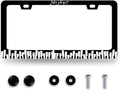 Piano Music License Plate Frame Music Notes License Plate Holder Stainless by RNKATIH