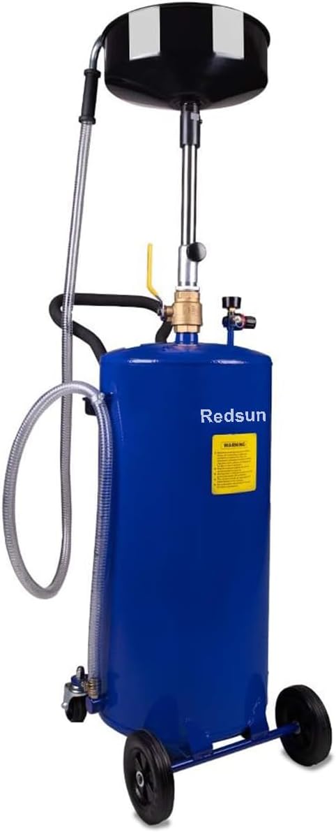 redsun 20 Gallon Waste Oil Drain Tank, Air Operated Oil Drainer Container by RedsunProfessionalTools