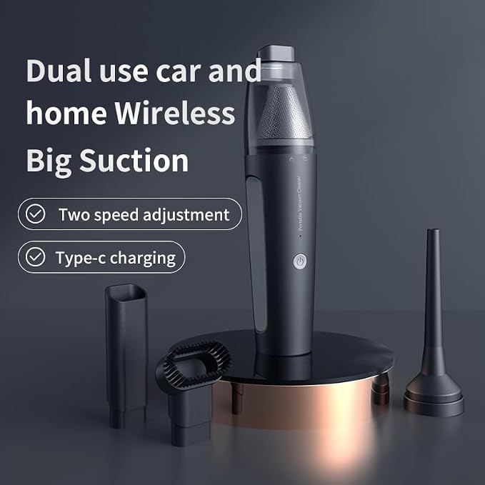 Mini Handheld Vacuum, 13000PA Portable Cordless Car Vacuum Cleaner, Suction and - Image 6