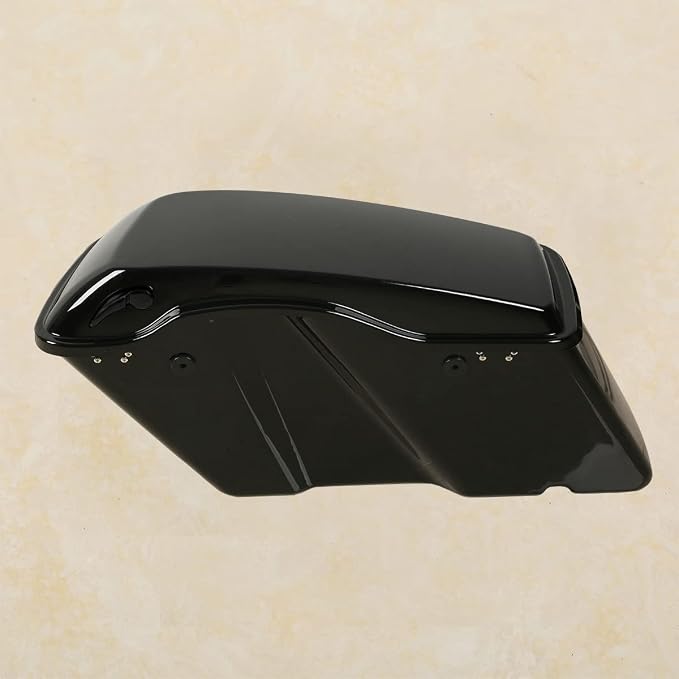 Green-L Vivid Black Hard Saddlebags - Image 4