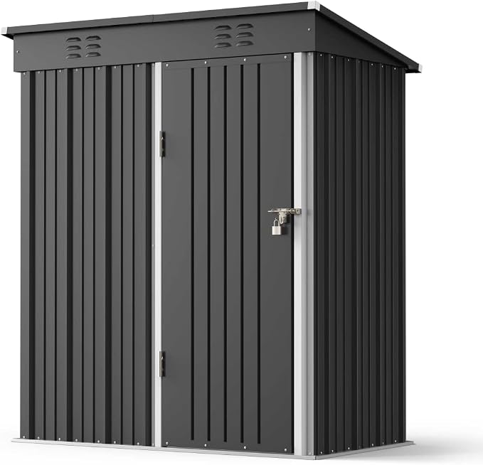 Gizoon 5 'x 3'Outdoor Storage Shed - Image 9