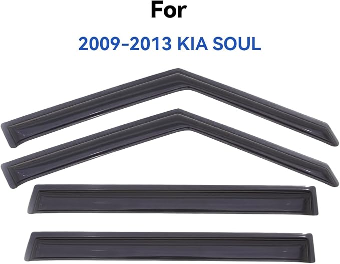 Window Visors Rain Guards Shield - Image 2