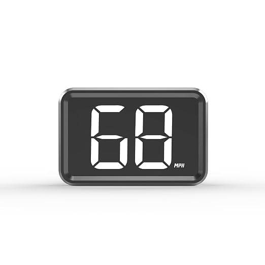 GPS Digital Speed Meter with MPH, Car Head Up Display by Liiiyuan