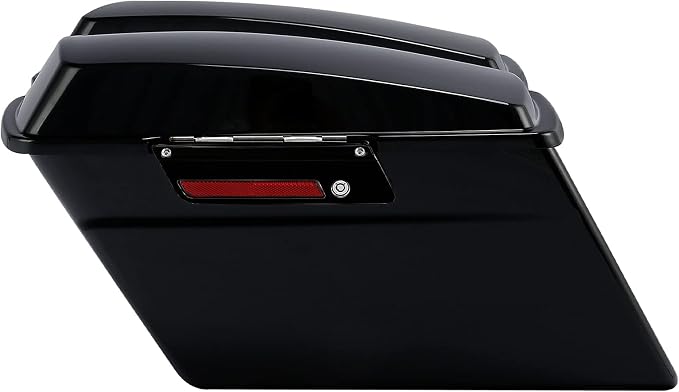 Green-L Hard Saddlebags with Black Latches Fit - Image 2