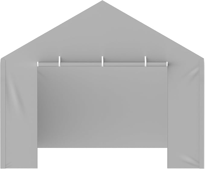 VEVOR Carport Replacement Canopy Cover Side Wall 12 x 20 ft, Garage Tent - Image 11