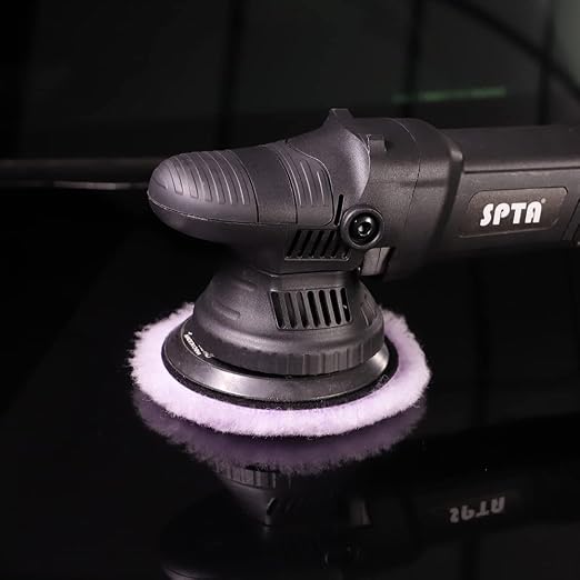 SPTA 2Pcs 6Inch Wool Cutting Pad Set, Car Polisher - Image 6