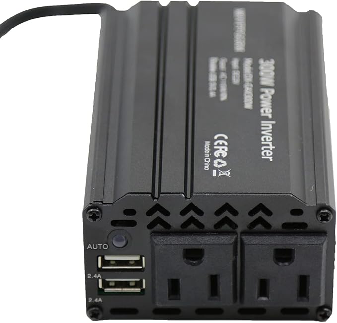 300W Power Inverter DC 12V to 110V AC Car Inverter - Image 6