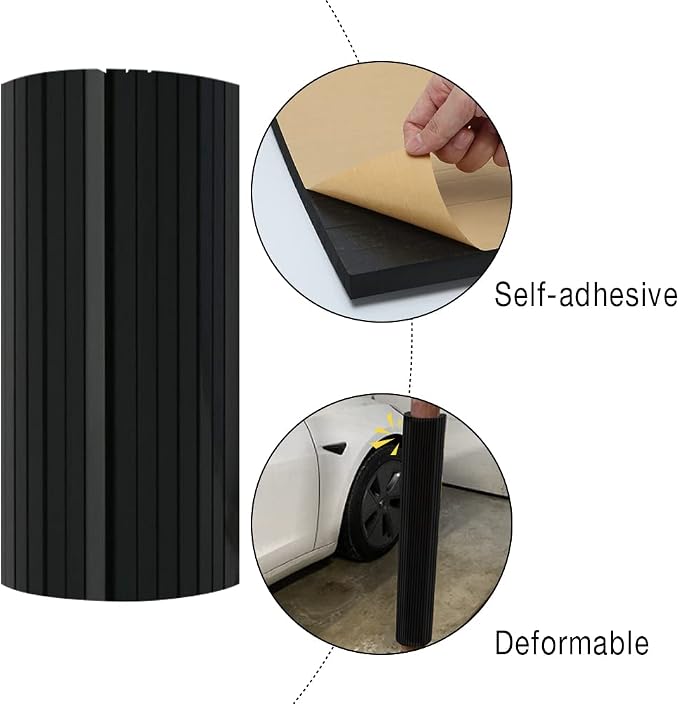 GUEQUITLEX Garage Wall Guards Foam Car Door Protector Wall Bumper Guard - Image 3