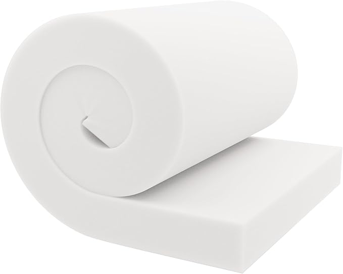 GoTo Foam 4" Height x 24" Width x 72" Length 44ILD Upholstery Cushion Made in by GoToFoam