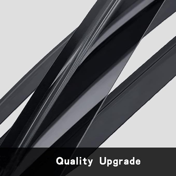 Side Window Wind Vent Deflector, Dark Smoke Nice Window Visor fit - Image 3