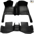 TAHALICustom Colors Car Floor Mats Black Pink by Unknown
