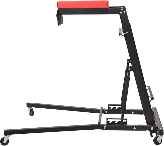 440 Lb Capacity Heavy Duty Topside Automotive Creeper, Adjustable Height 48"-66" - Image 5