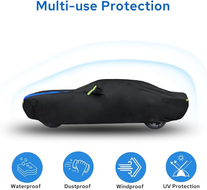 Avecrew Car Cover Waterproof All Weather - Image 4