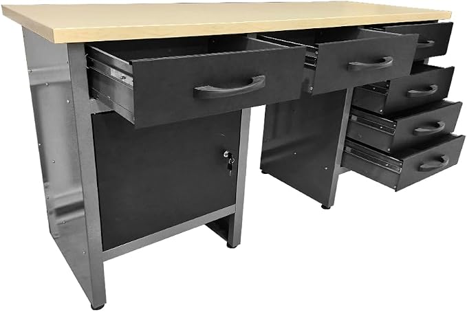 Steel Garage Workbench Organizer Set System - Image 5