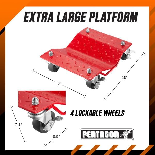 Car Wheel Dolly Set of 4 - Image 7