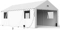 13x25 Carport Canopy, Heavy Duty Car Port, Portable Car Ports Garage by BENASS