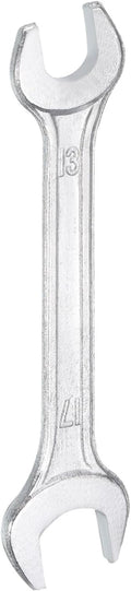 HARFINGTON Double Open End Wrench 13mm x 17mm Metric 15 Degree Offset Angle by HARFINGTON