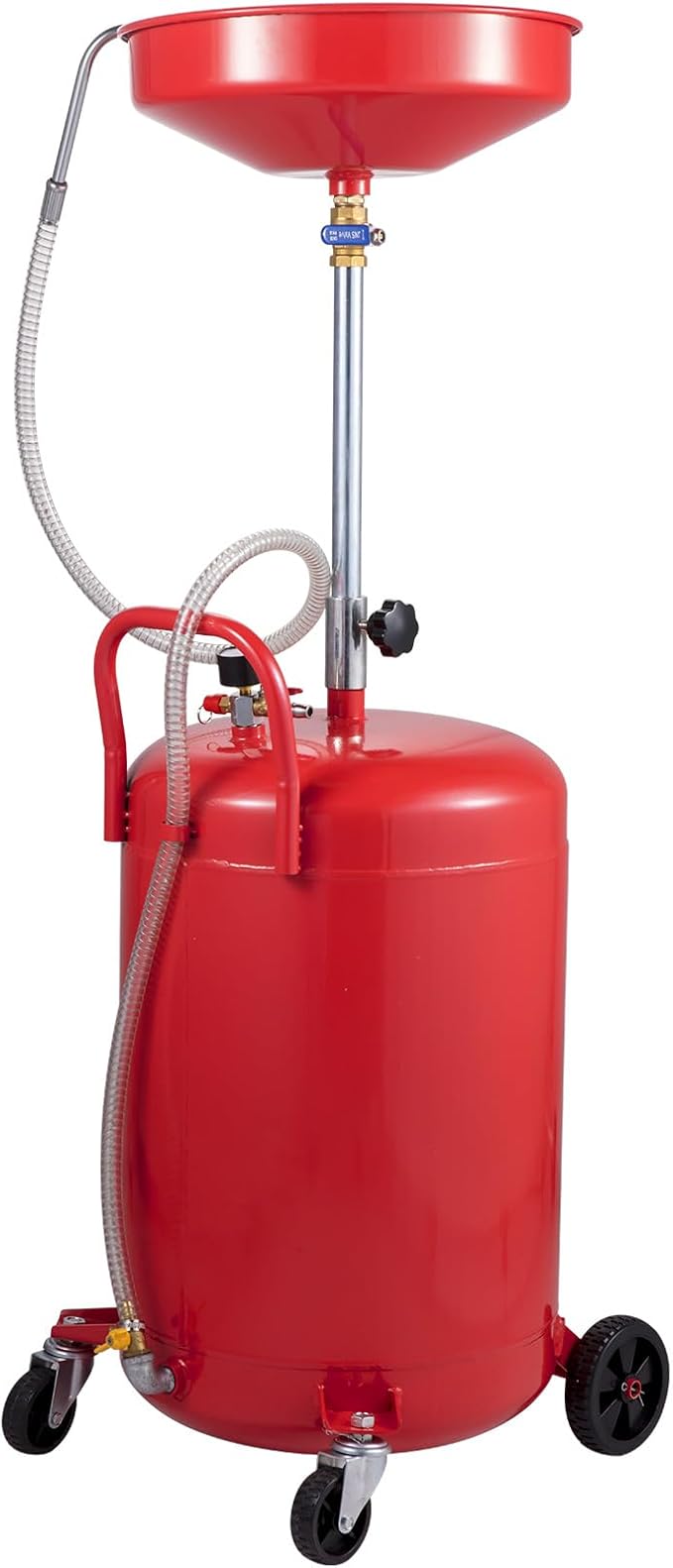 VEVOR 20-Gallon Waste Oil Drain Tank, Air Operated Portable Oil Drainer - Image 11