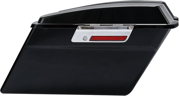 XFMT Hard Saddlebags Saddle Bag Turnk W/Black Conversion Brackets - Image 3