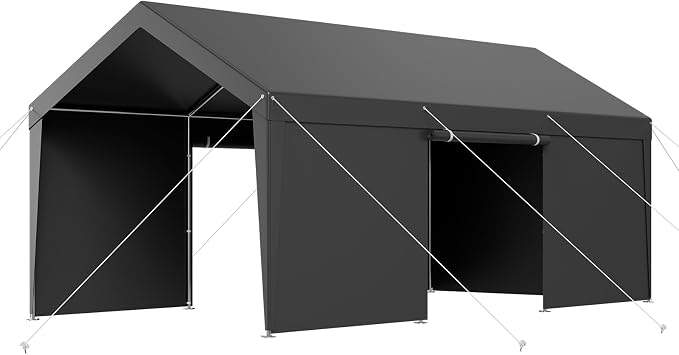 VEVOR Upgraded 10x20 FT Heavy Duty Carport Canopy - Image 4