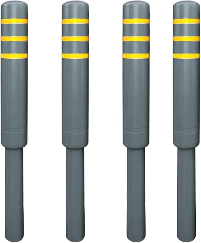 Metal Safety Bollard, Car Parking Protection Posts, Personal Garage Driveway by Unknown