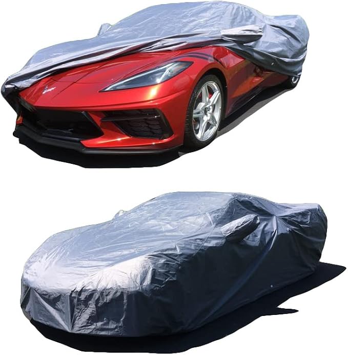 Custom FIT Car Cover fits 2020 2021 2022 2023 2024 2025 Chevy Corvette C8 by XTREMECOVERPRO