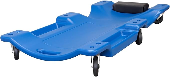 BIG RED ATRP6240UR Blow Molded Plastic Rolling Garage/Shop Creeper: 40" by BIGRED