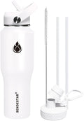 SENDESTAR 32oz Water Bottle Wide Mouth Stainless Steel Vacuum Insulated Double by Sendestar