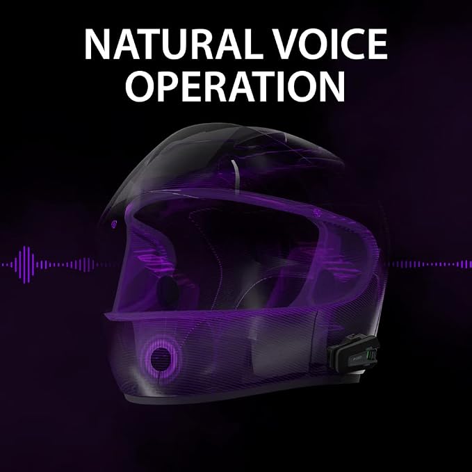 Cardo Packtalk Neo Motorcycle Helmet Communication Intercom System, Waterproof - Image 6
