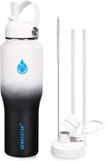 SENDESTAR 32oz Water Bottle Wide Mouth Stainless Steel Vacuum Insulated Double by Sendestar