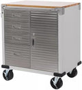 Heavy Duty Rolling Storage Cabinet by Unknown