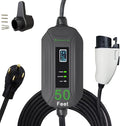 PRIMECOM Level 2 EV Charger 220/240V, 30ft & 50ft, Portable EVSE Electric by PRIMECOMTECH