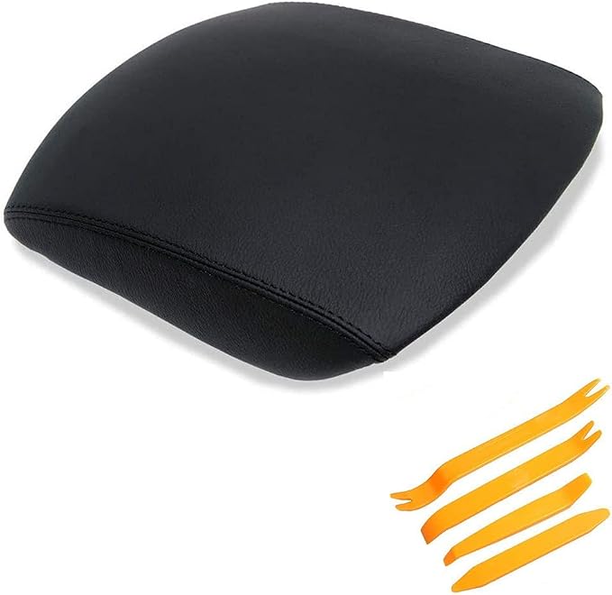 Leather Console Lid Armrest Cover Fits by Kohnkdllc