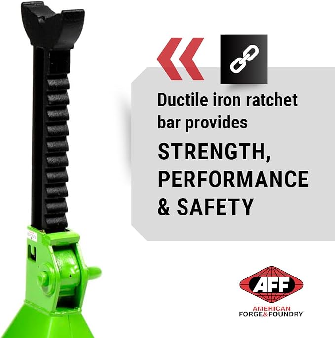 AFF Viking 6 Ton Jack Stand Set - Image 4