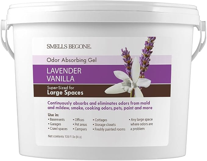 SMELLS BEGONE 1-Gallon Odor Absorber Gel by SMELLSBEGONE